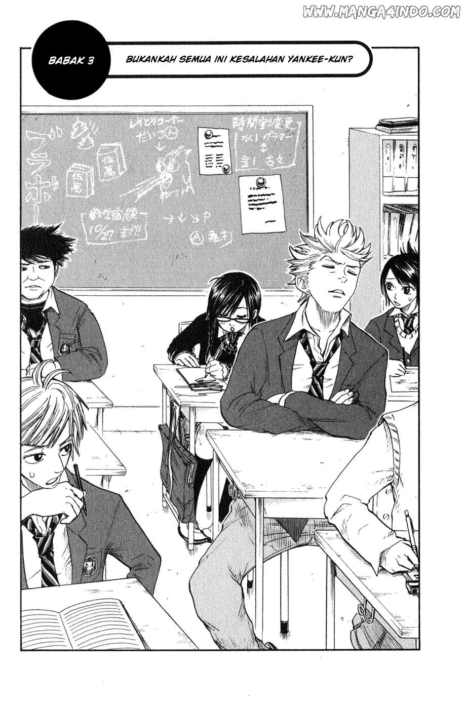 Yankee-kun to Megane-chan Chapter 03 Bahasa Indonesia